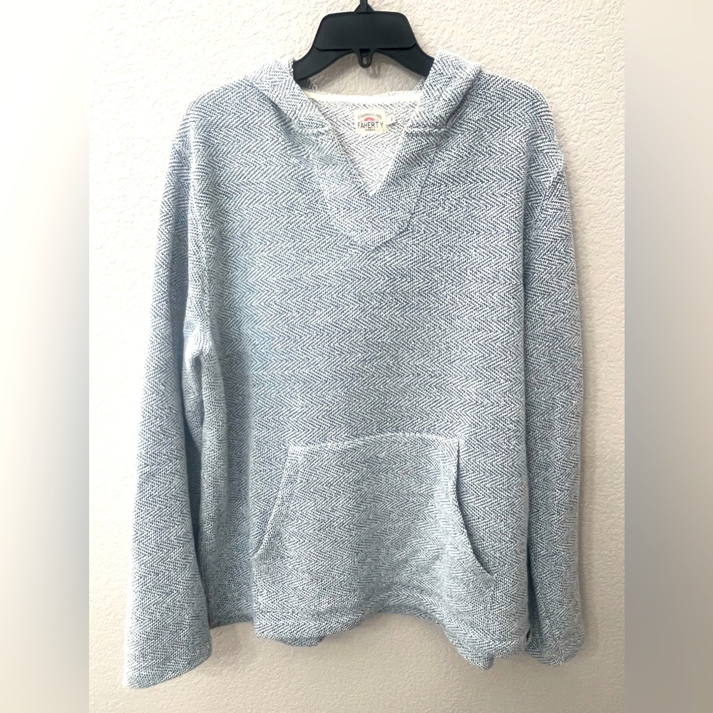 FAHERTY Men’s Whitewater Poncho Hoodie Size L